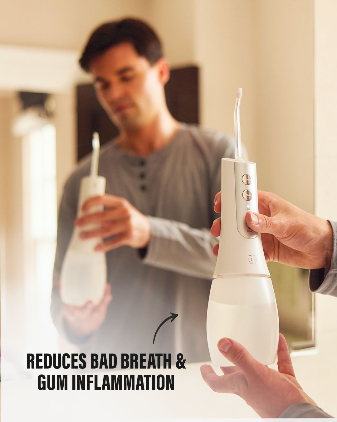 Water Flosser with UV Steriliser