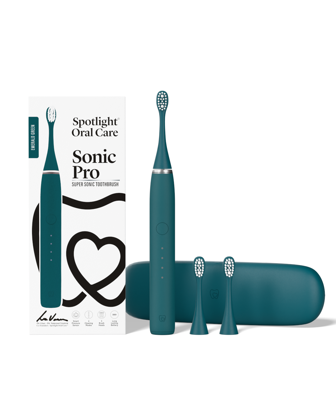 Sonic Pro Limited Edition Electric Toothbrush - Emerald Green