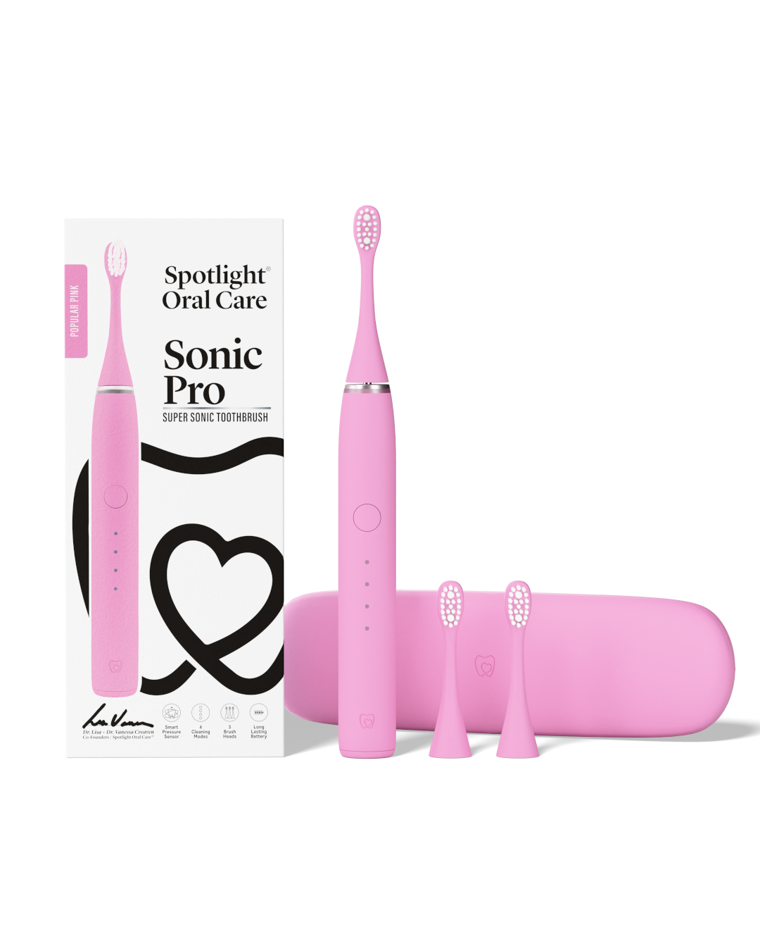 Sonic Pro Limited Edition Electric Toothbrush - Popular Pink