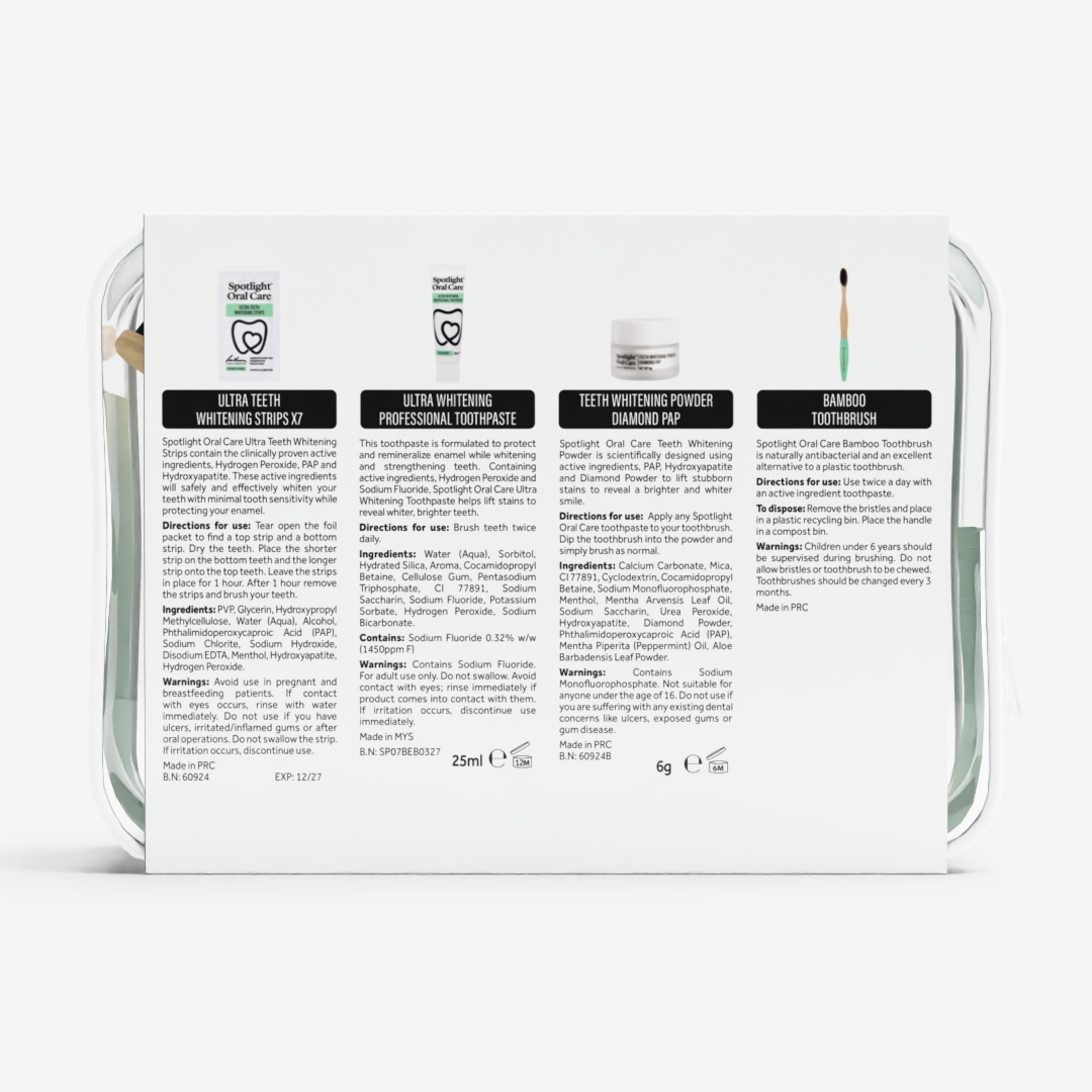 Ultra Whitening Starter Kit – Travel Dental Kit