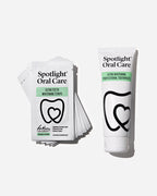 Spotlight Oral Care Ultra Teeth Whitening Strips with Free Ultra Whitening Toothpaste – 14 Day Treatment featuring PAP, Hydrogen Peroxide, and Hydroxyapatite for effective stain removal and enamel protection​