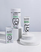 14-day teeth whitening kit including 14 sets of strips and a 75ml Ultra Whitening Professional Toothpaste for comprehensive oral care​