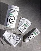 Enamel-safe teeth whitening strips offering a convenient at-home solution for removing stains from coffee, tea, and wine​