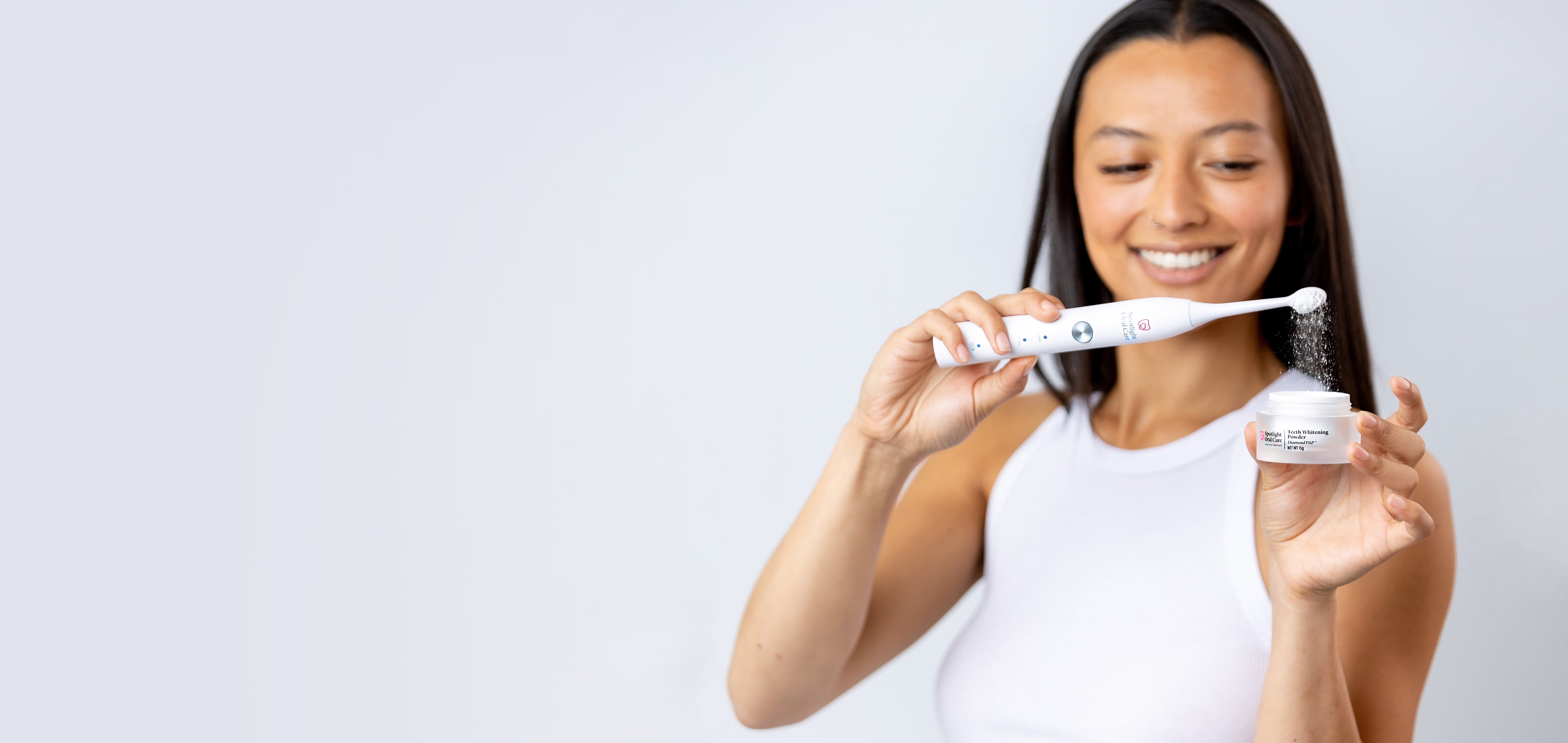 Teeth Whitening Powder with Diamond PAP+ – Spotlight Oral Care EU