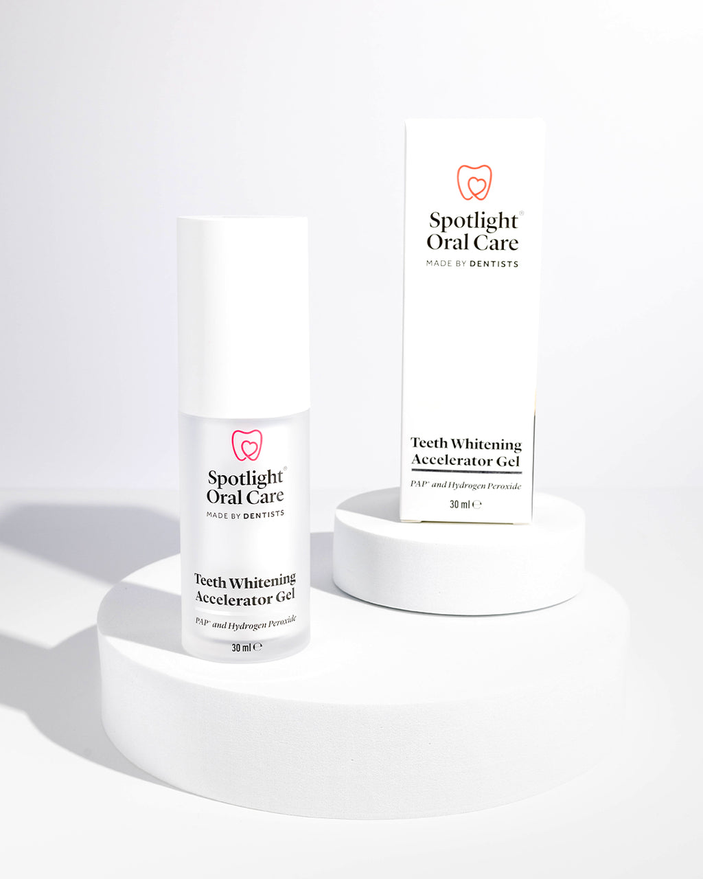 Spotlight Oral Care's Teeth Whitening Accelerator Gel offering a convenient solution to enhance your oral care routine and achieve a whiter smile​