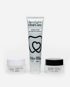 Advanced Action Whitening Toothpaste, Anti-Stain Tooth Powder and Teeth Whitening Powder with Diamond PAP for visibly brighter smiles