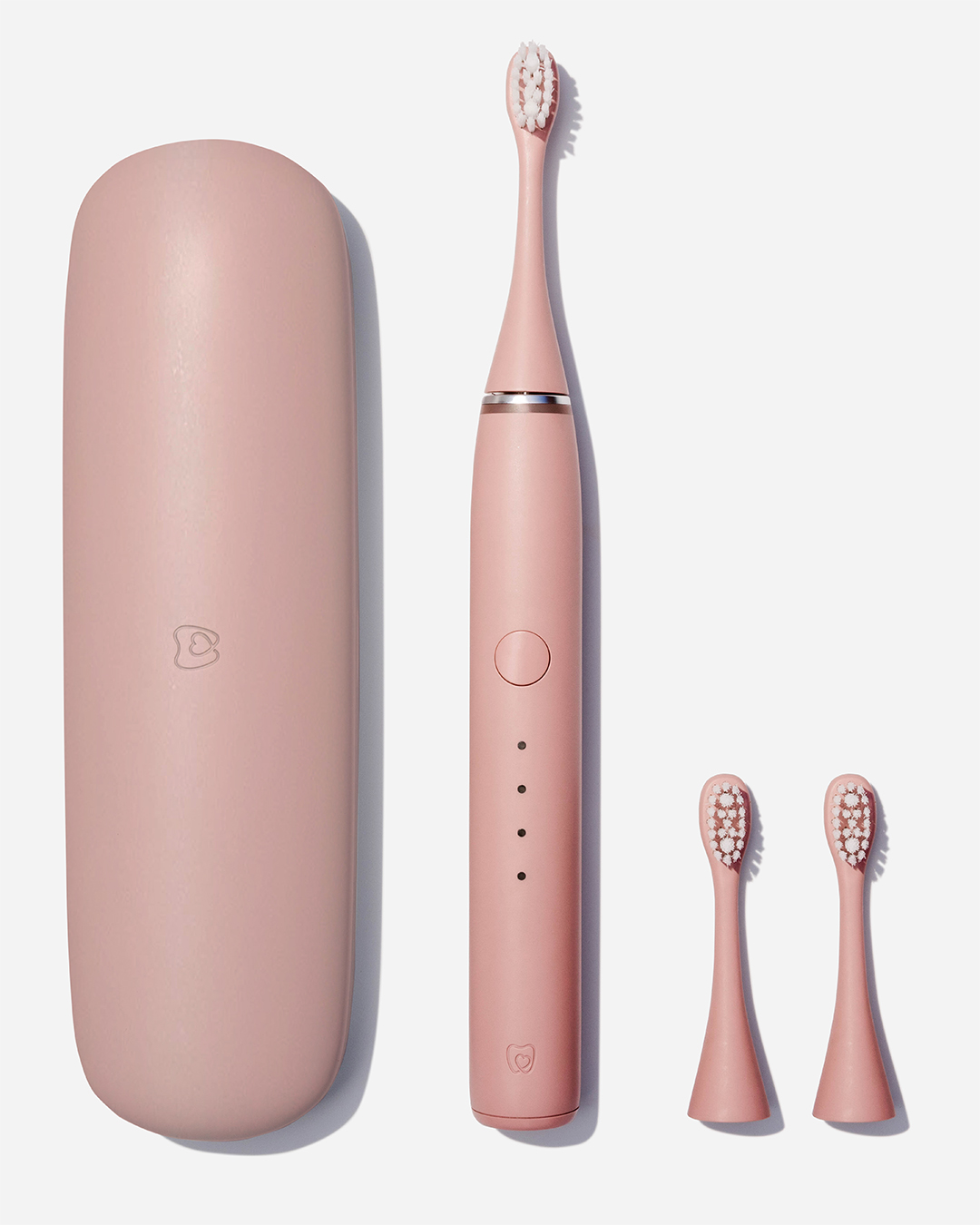 Spotlight Oral Care Sonic Pro Electric Toothbrush in Blush Pink featuring four brushing modes—Gentle, Clean, White, and Polish—for a dentist-level clean at home​