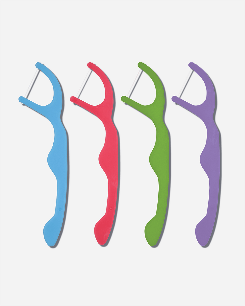 Spotlight Oral Care Floss Picks for Children – strawberry-flavoured interdental cleaners with sodium fluoride to prevent dental decay and promote enamel remineralisation​