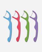 Spotlight Oral Care Floss Picks for Children – strawberry-flavoured interdental cleaners with sodium fluoride to prevent dental decay and promote enamel remineralisation​