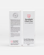 ​Teeth Whitening Accelerator Gel with PAP and hydrogen peroxide to enhance whitening and remove stains
