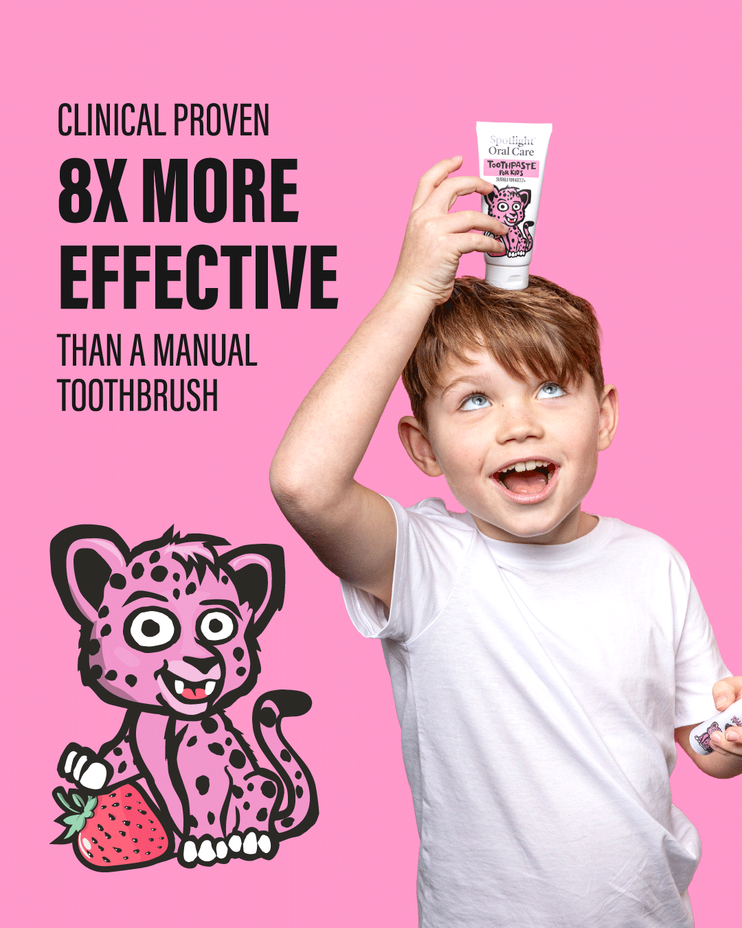 Kids Electric Toothbrush - CiCi the Cheetah