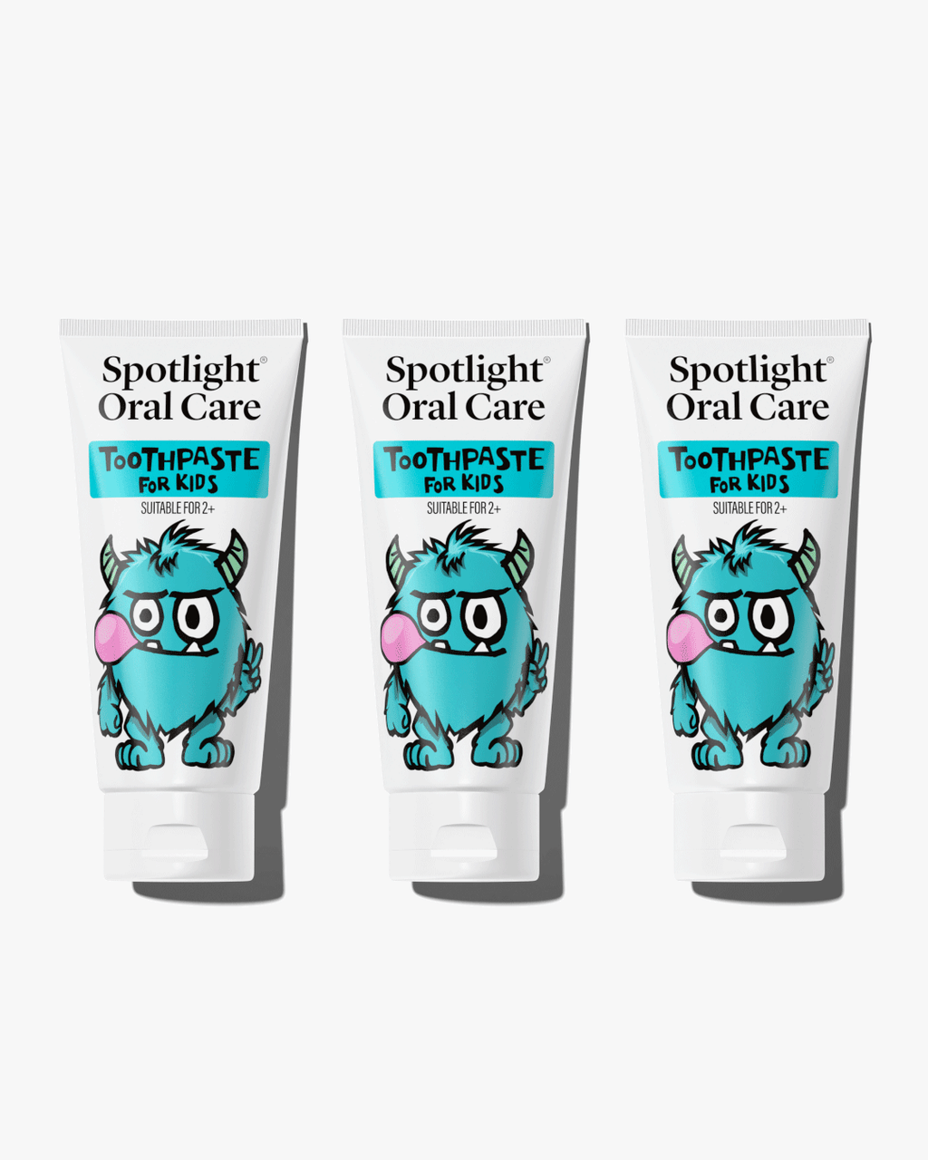 Kids Monster Toothpaste X3 Bundle