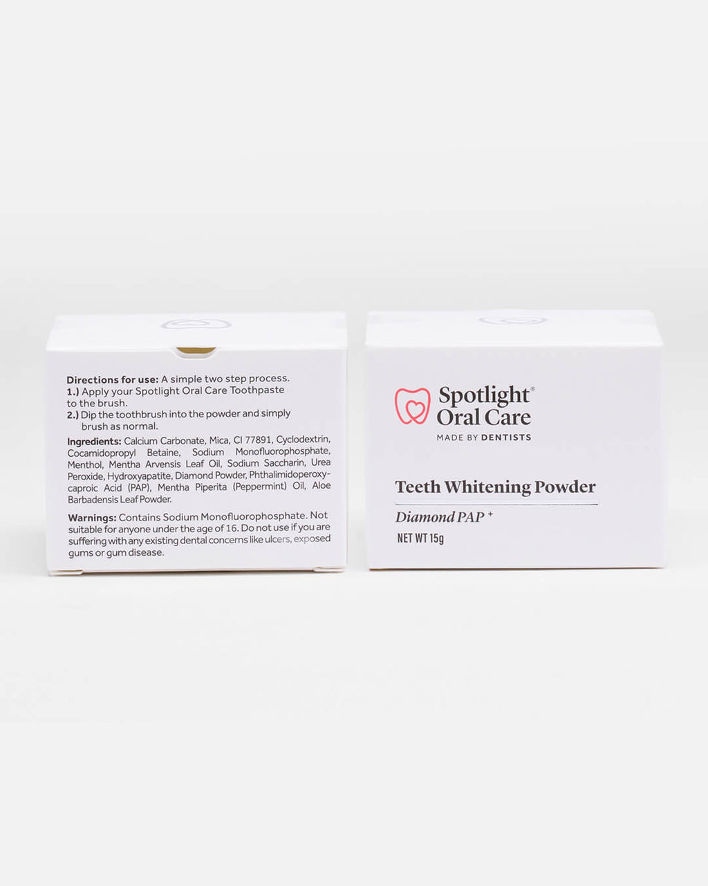 Spotlight Oral Care's Teeth Whitening Powder Diamond PAP providing a convenient solution to enhance your oral care routine and achieve a brighter smile​