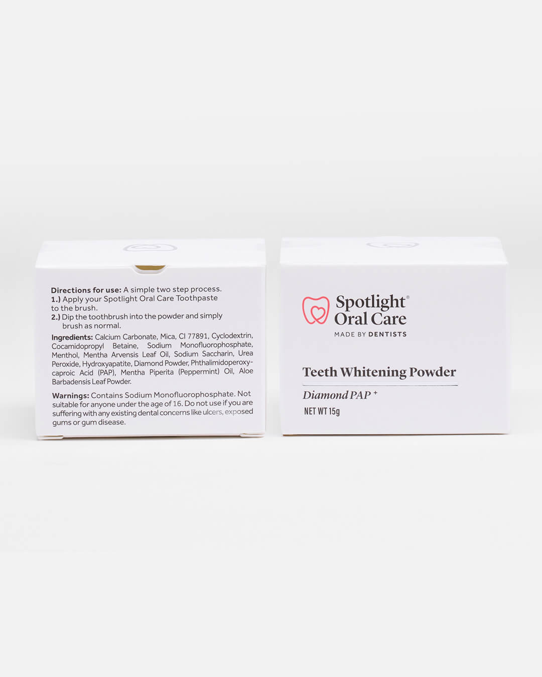 Spotlight Oral Care's Teeth Whitening Powder Diamond PAP providing a convenient solution to enhance your oral care routine and achieve a brighter smile​