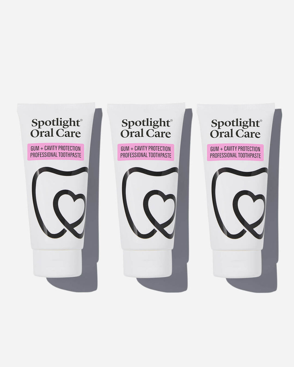 Spotlight Oral Care Gum + Cavity Protection Professional Toothpaste with Sodium Fluoride and Zinc Lactate for enamel strengthening and gum health​