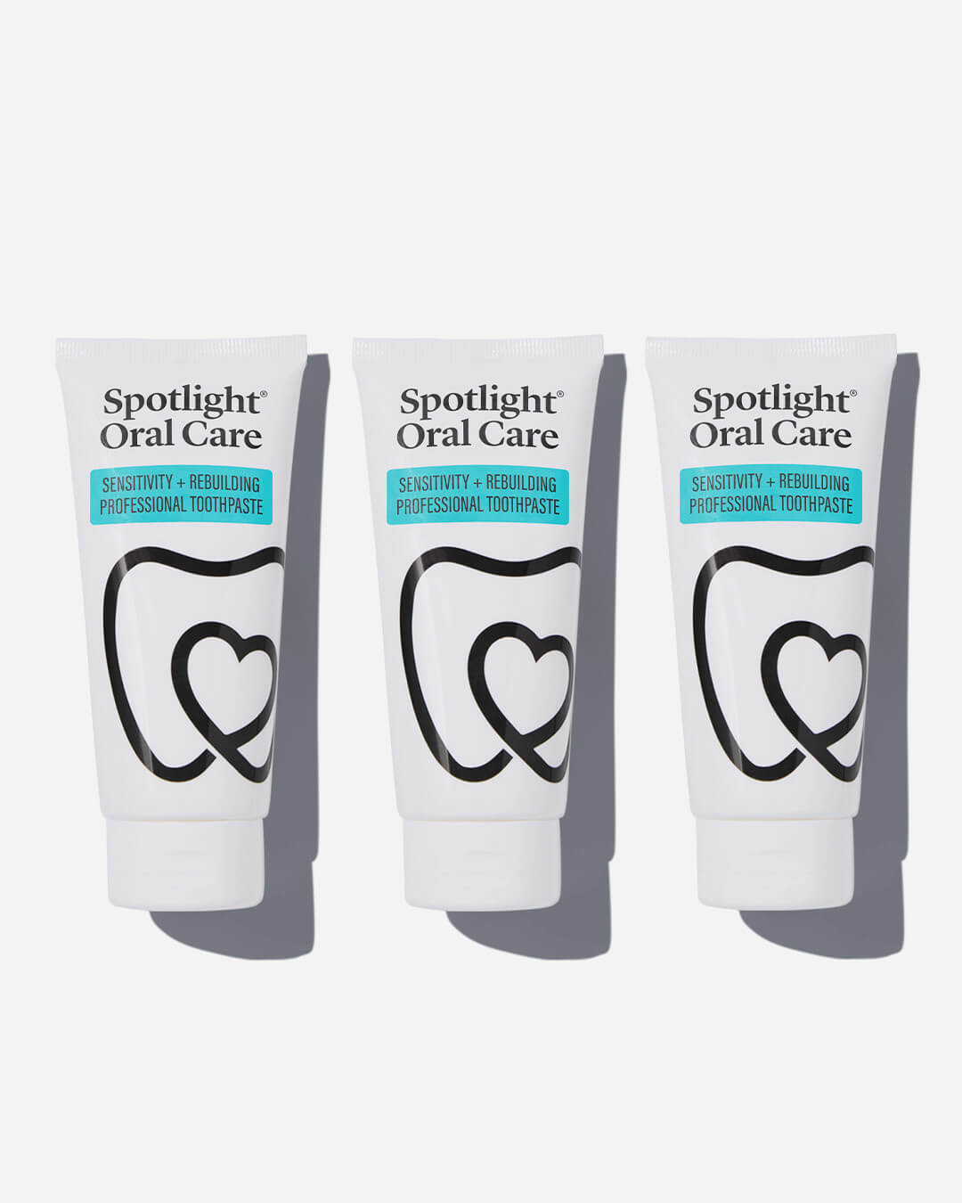 Spotlight Oral Care Sensitivity + Rebuilding Professional Toothpaste with Potassium Citrate, Hydroxyapatite, and Sodium Fluoride for enamel strengthening and sensitivity relief​