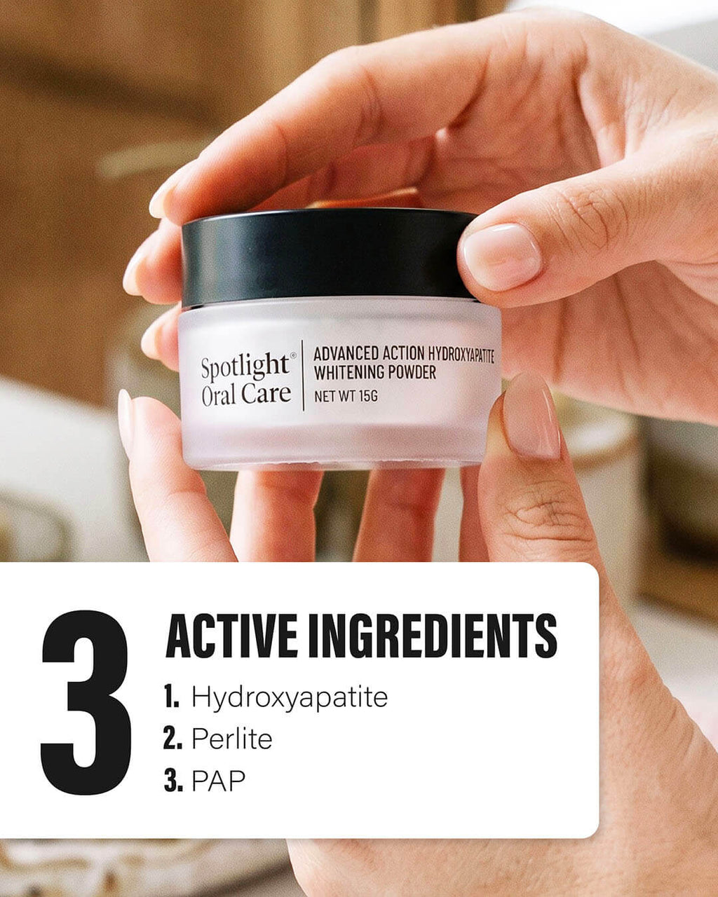Advanced Action Hydroxyapatite Whitening Powder