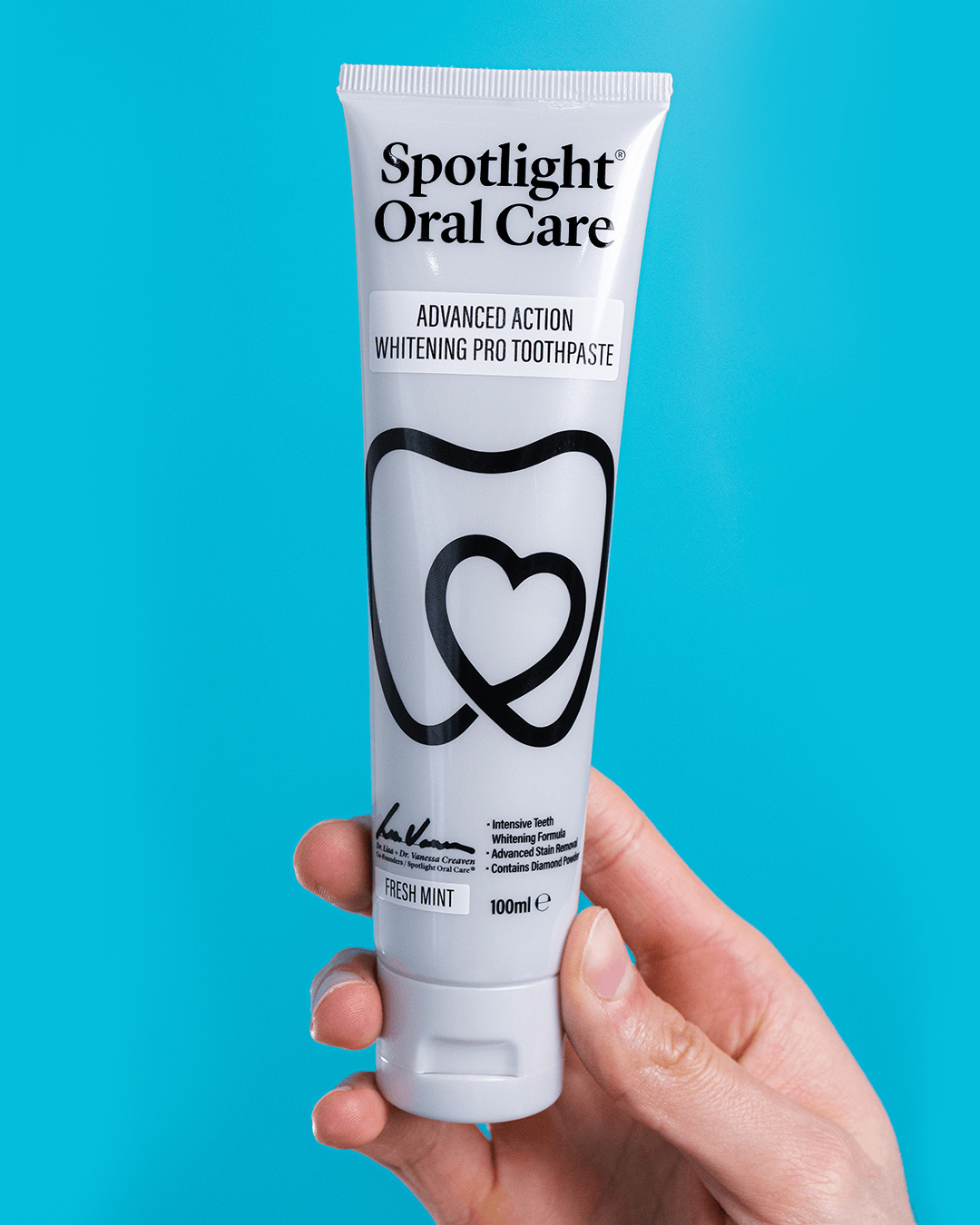 Vegan-friendly and cruelty-free toothpaste offering enamel-strengthening and cavity protection​