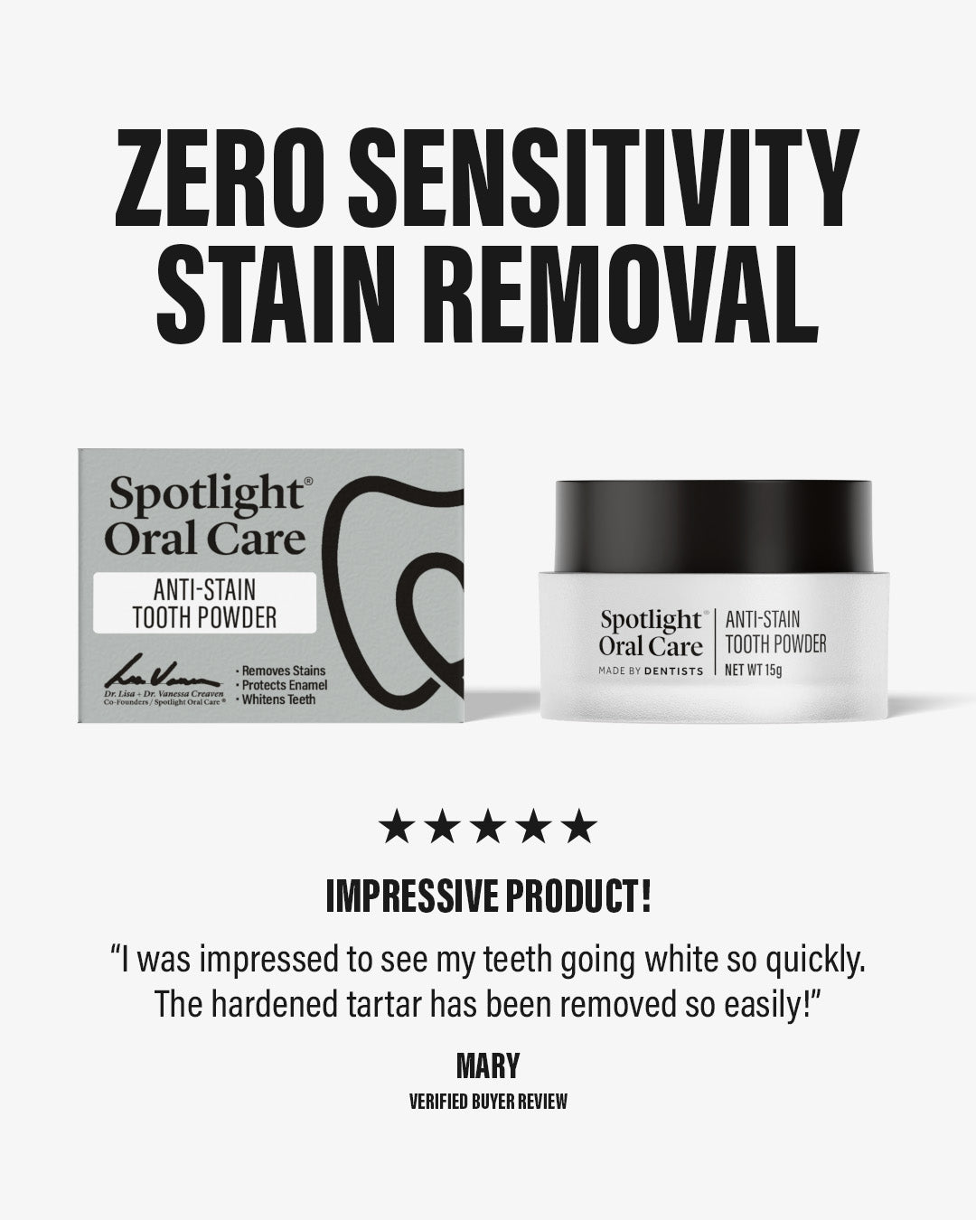 Anti-Stain Tooth Powder