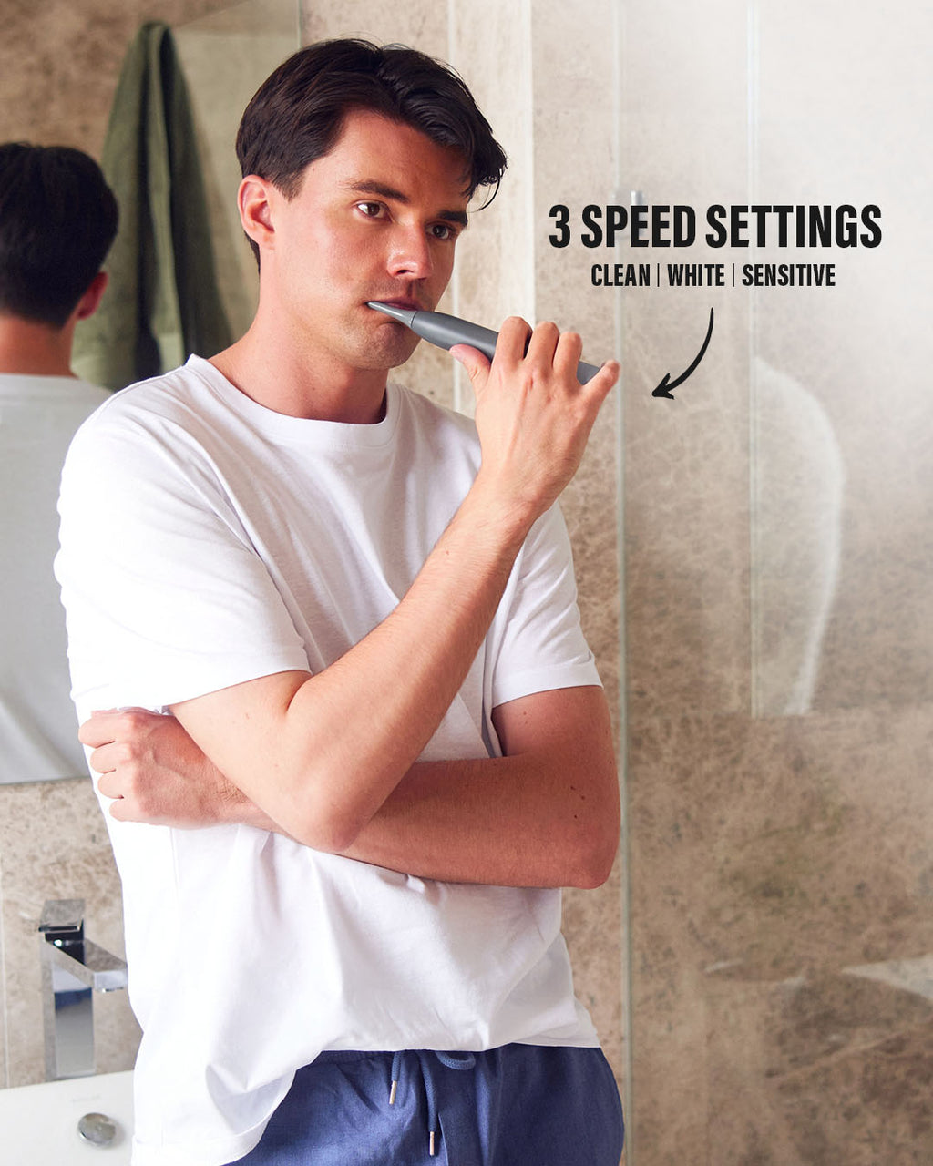 Graphite Grey Sonic Electric Toothbrush