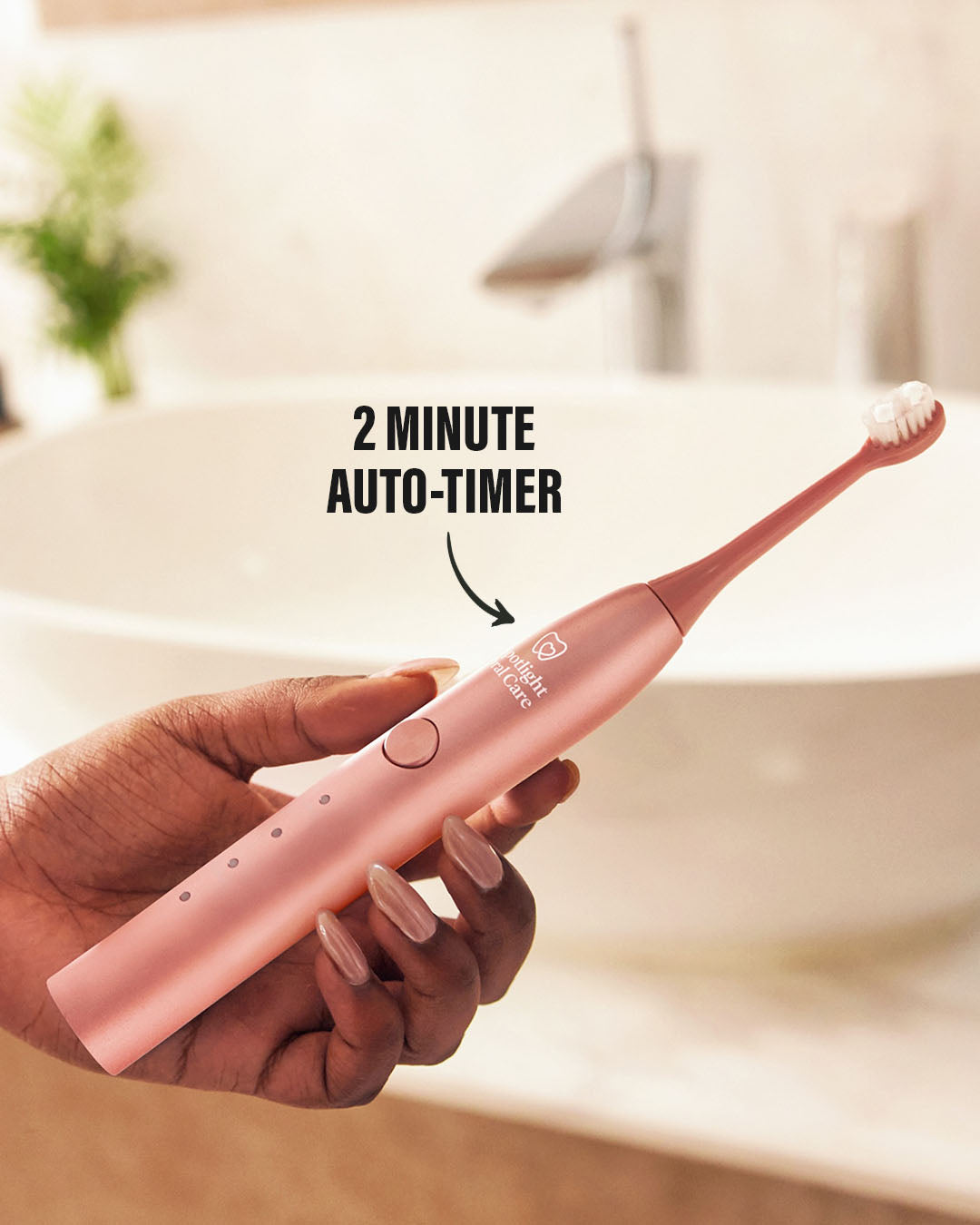 Sonic Electric Toothbrush (Rose Gold)
