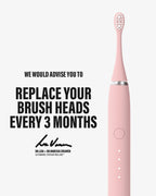 Sonic Pro Toothbrush Replacement Heads · Blush Pink