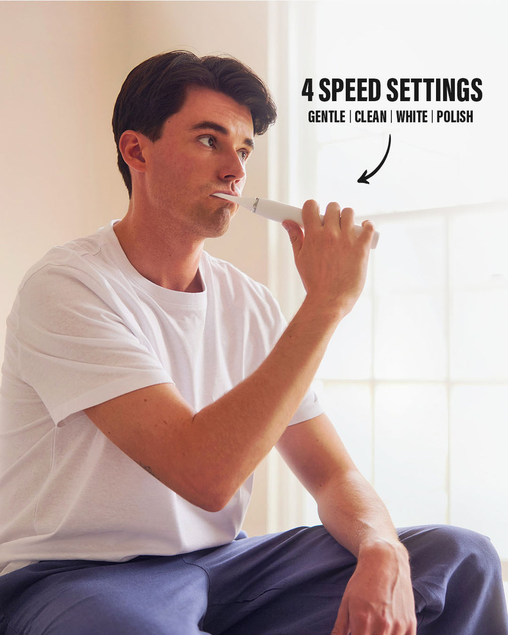 Sonic Pro Electric Toothbrush - Pure White