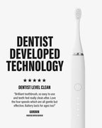 Sonic Pro Electric Toothbrush - Pure White