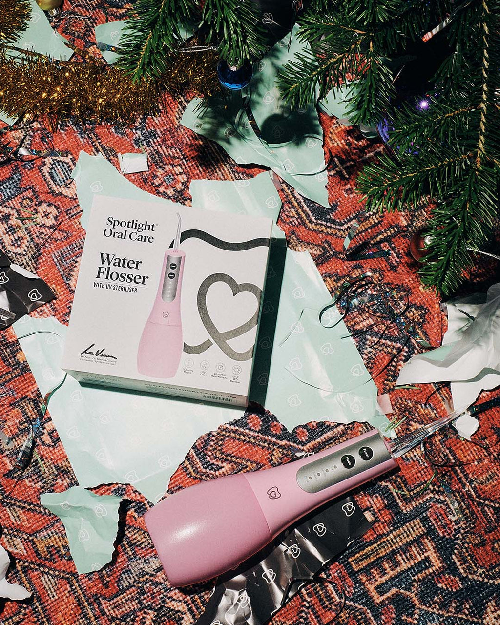 Water Flosser with UV Steriliser - Popular Pink