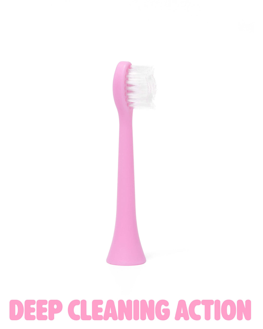Sonic Toothbrush Replacement Heads - Pink