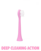 Sonic Toothbrush Replacement Heads - Pink