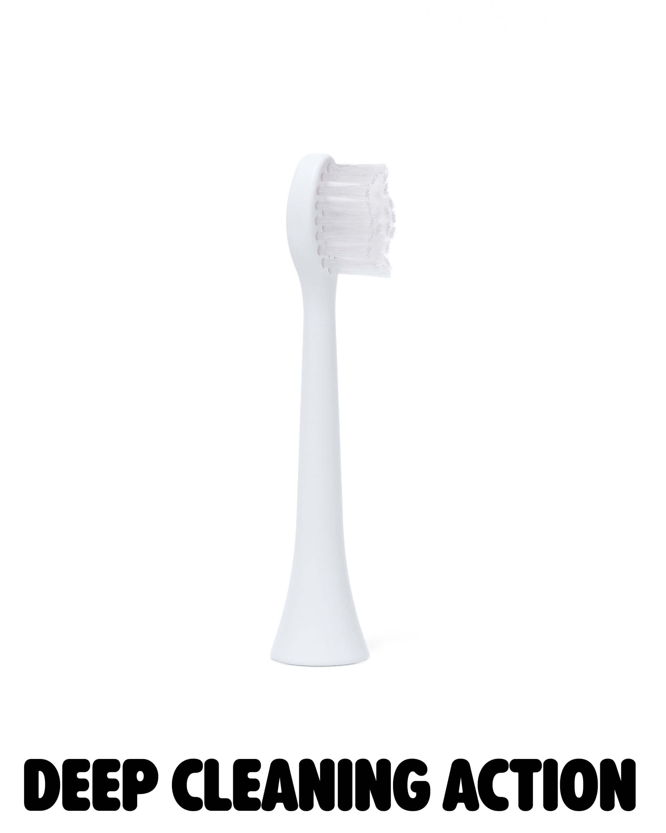Sonic Toothbrush Replacement Heads - White