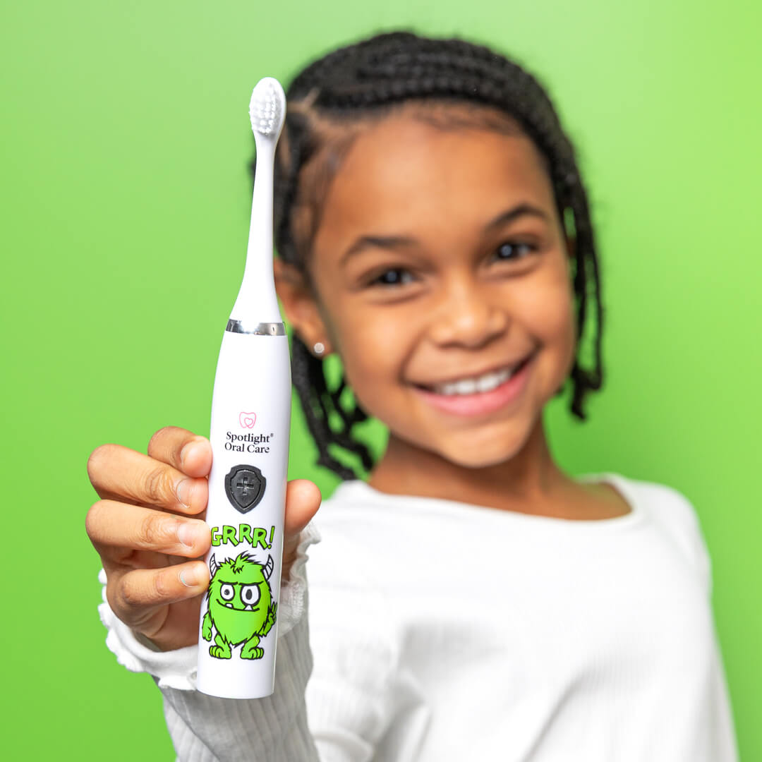 Monster Toothbrush Kids Monster Electric Toothbrush – Spotlight Oral Care EU