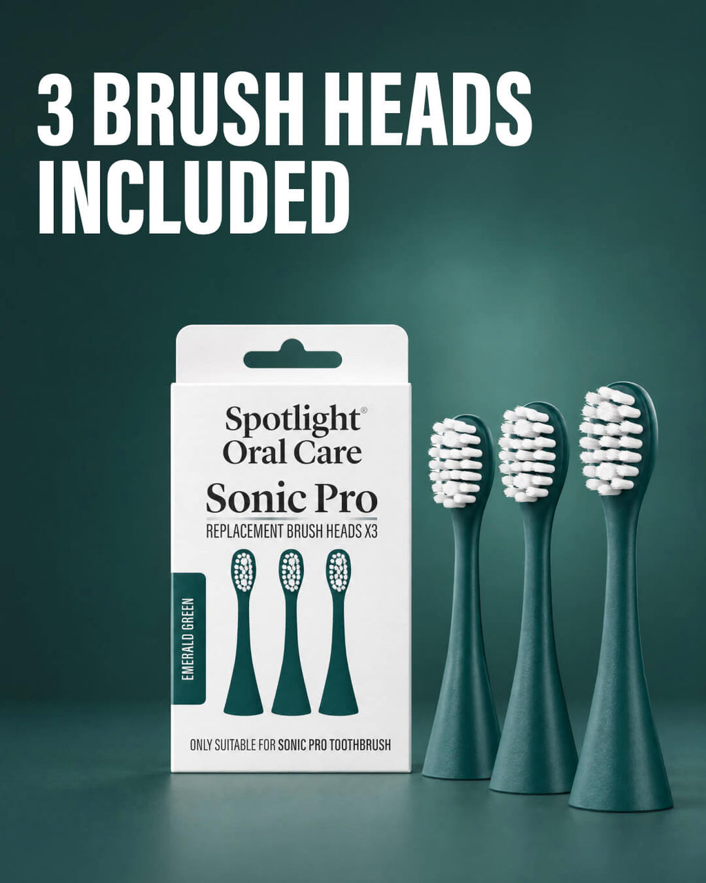 Limited Edition Sonic Pro Electric Toothbrush - Emerald Green
