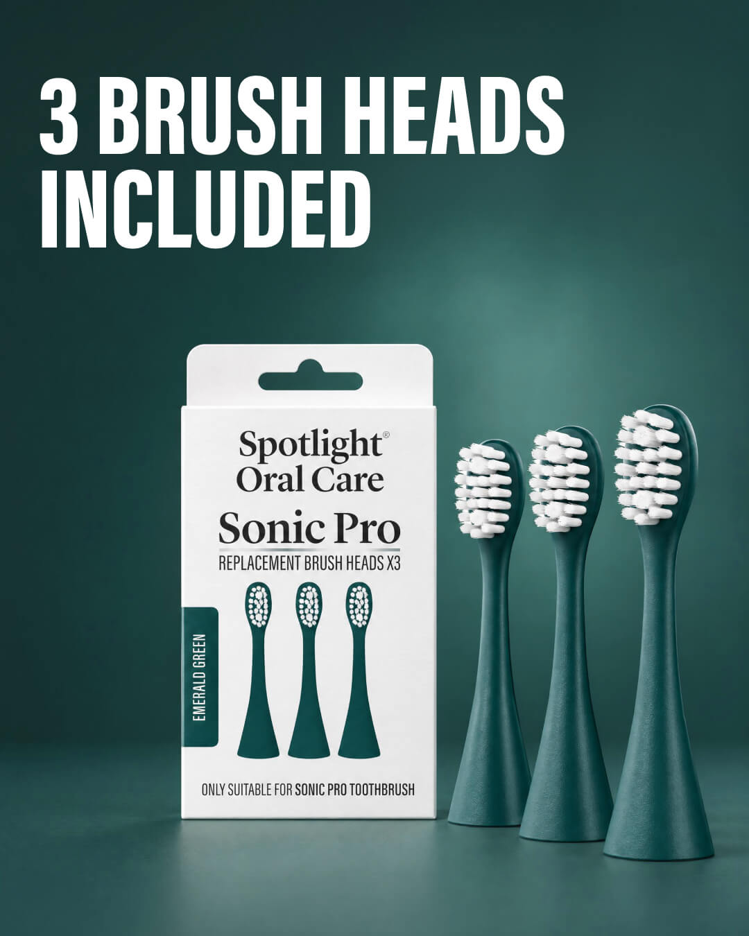 Limited Edition Sonic Pro Electric Toothbrush - Emerald Green