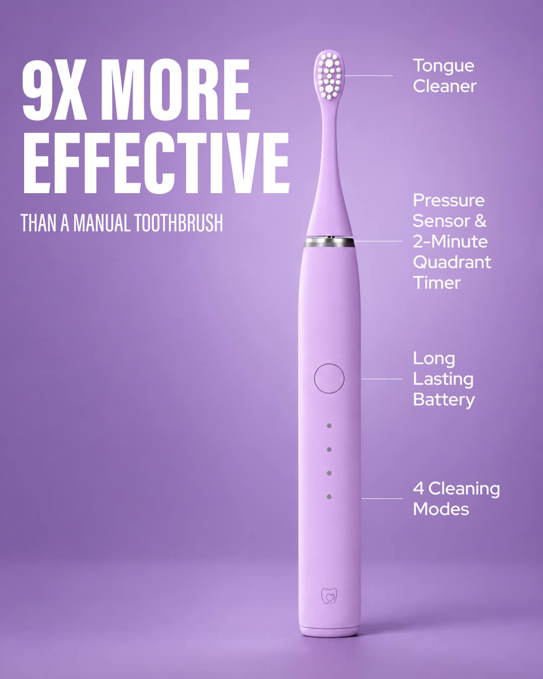 Limited Edition Sonic Pro Electric Toothbrush - Wisteria Purple