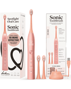 Personalised Rose Gold Sonic Electric Toothbrush & 1 Year Supply of Brush Heads