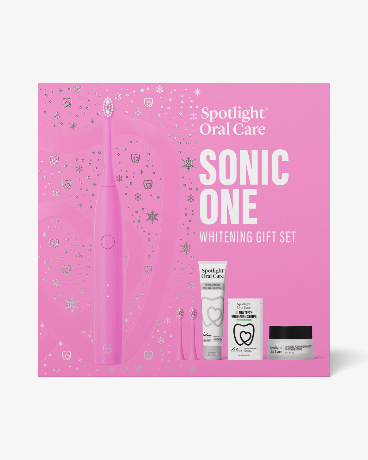 Sonic One Whitening Gift Set - Pink