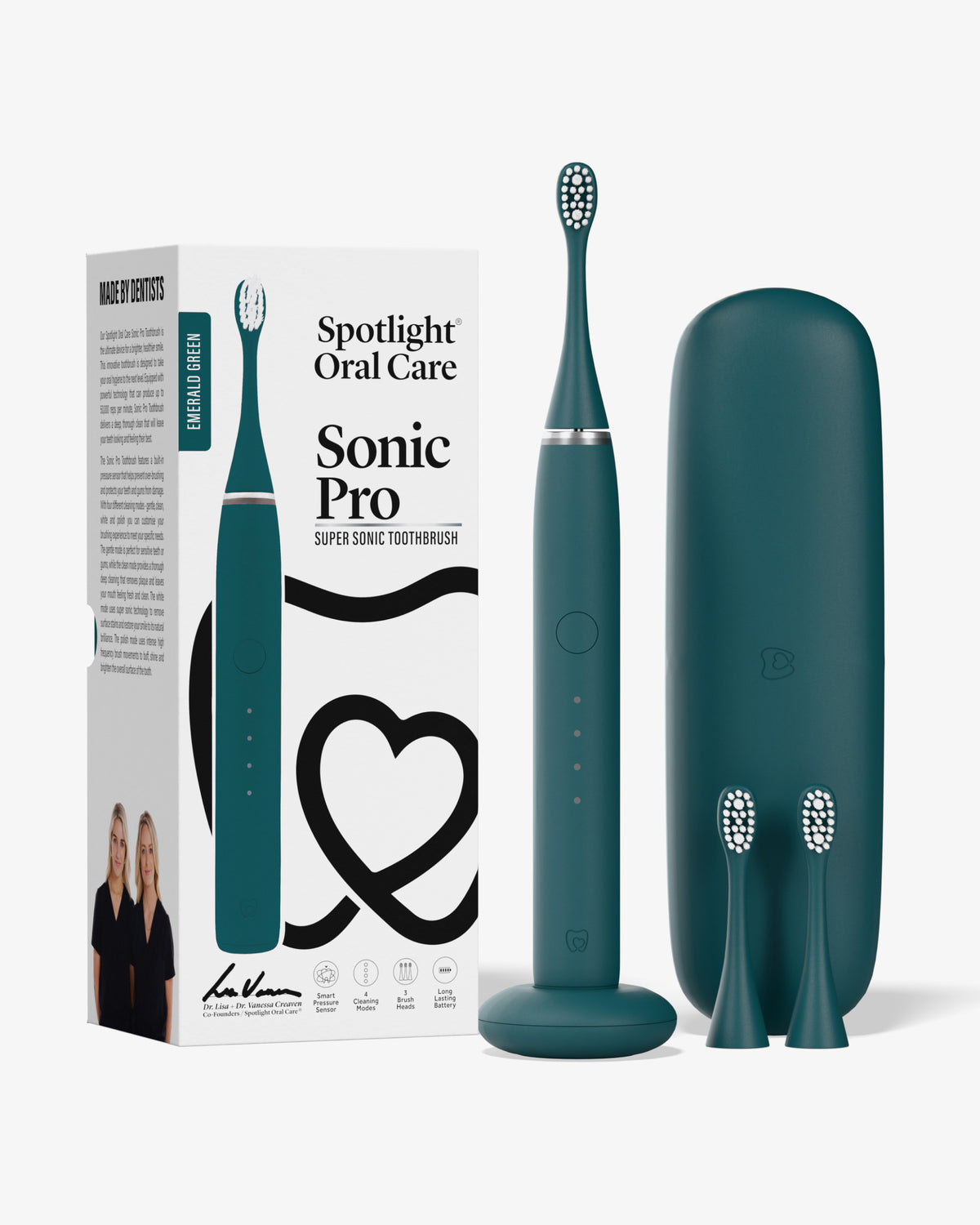 Limited Edition Sonic Pro Electric Toothbrush - Emerald Green