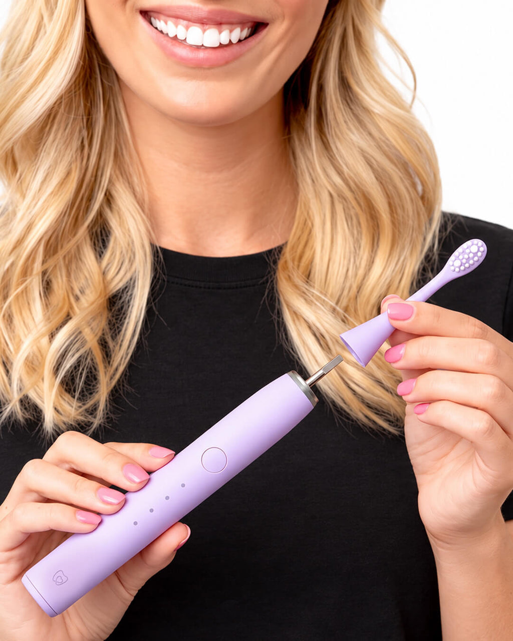 Sonic Pro Toothbrush Replacement Heads · Wisteria Purple