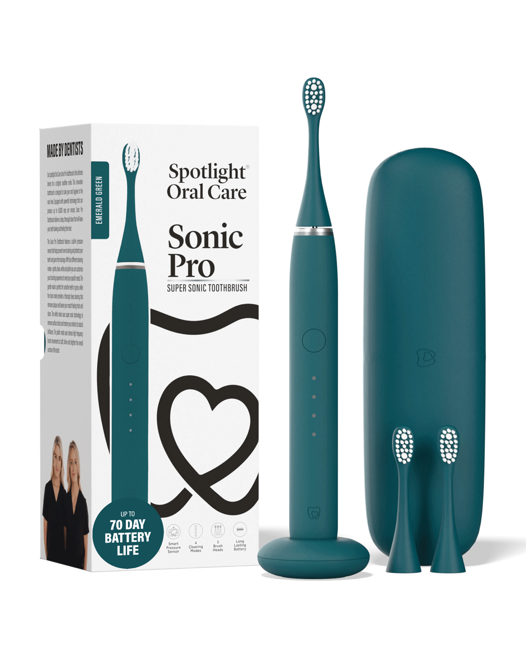 Sonic Pro Limited Edition Electric Toothbrush - Emerald Green
