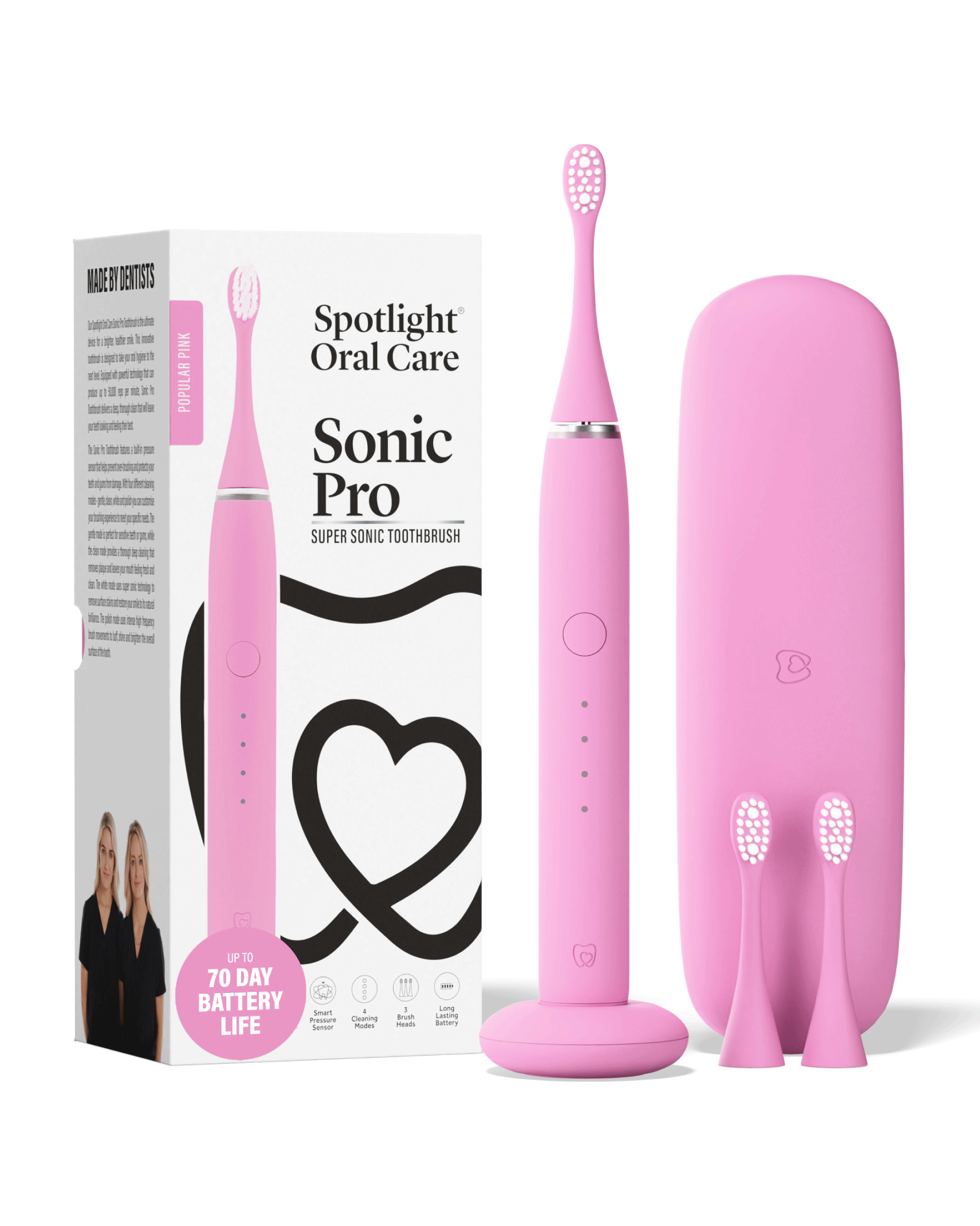 Sonic Pro Limited Edition Electric Toothbrush - Popular Pink