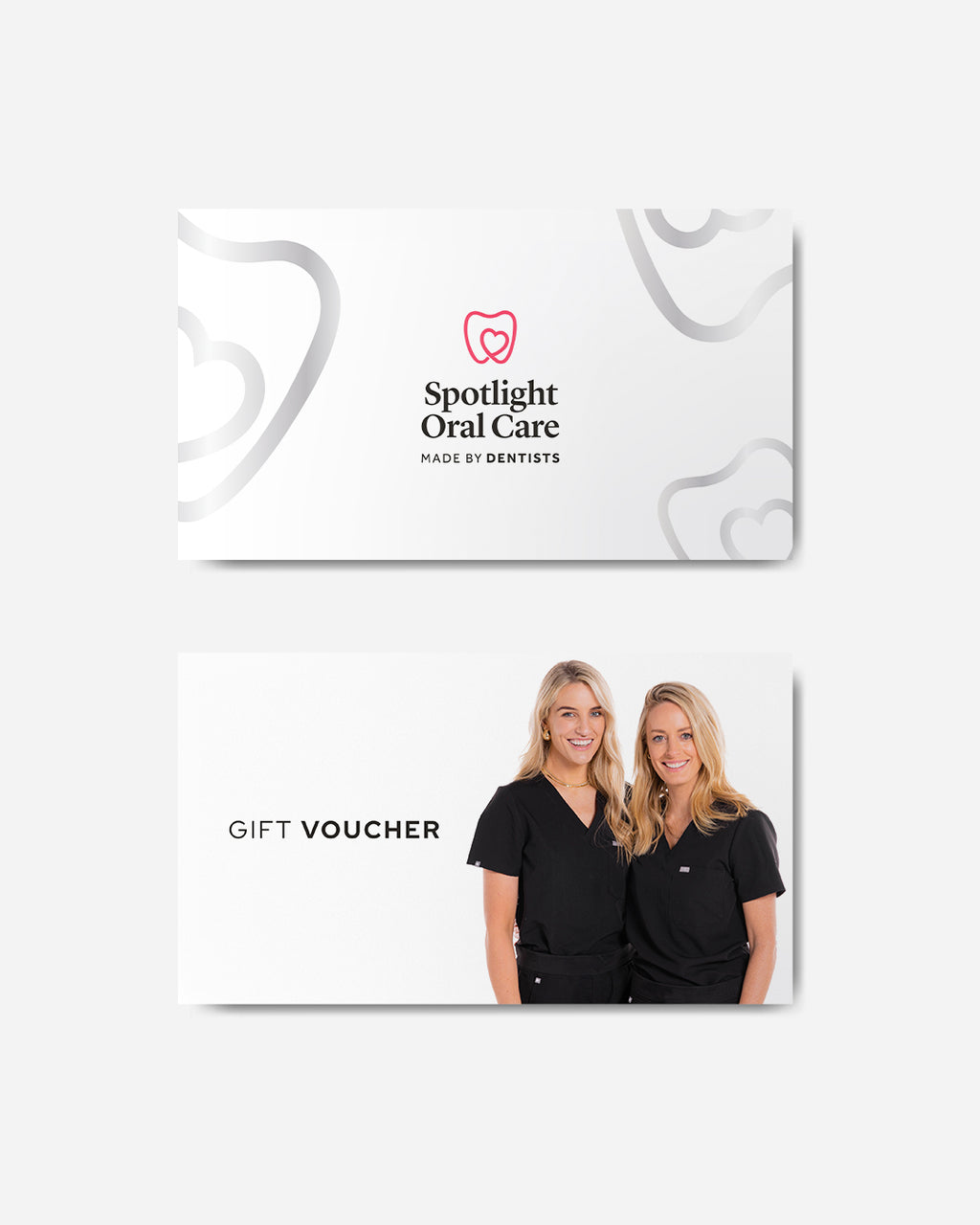 Spotlight Oral Care Digital Gift Voucher – a convenient and thoughtful present, allowing recipients to choose from a range of dentist-developed oral care products​