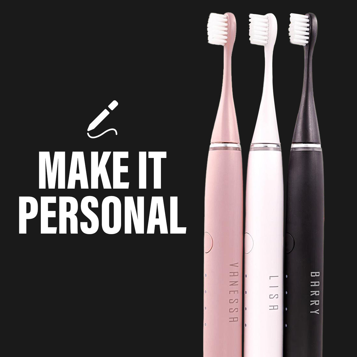 Sonic Pro Electric Toothbrush - Pure White