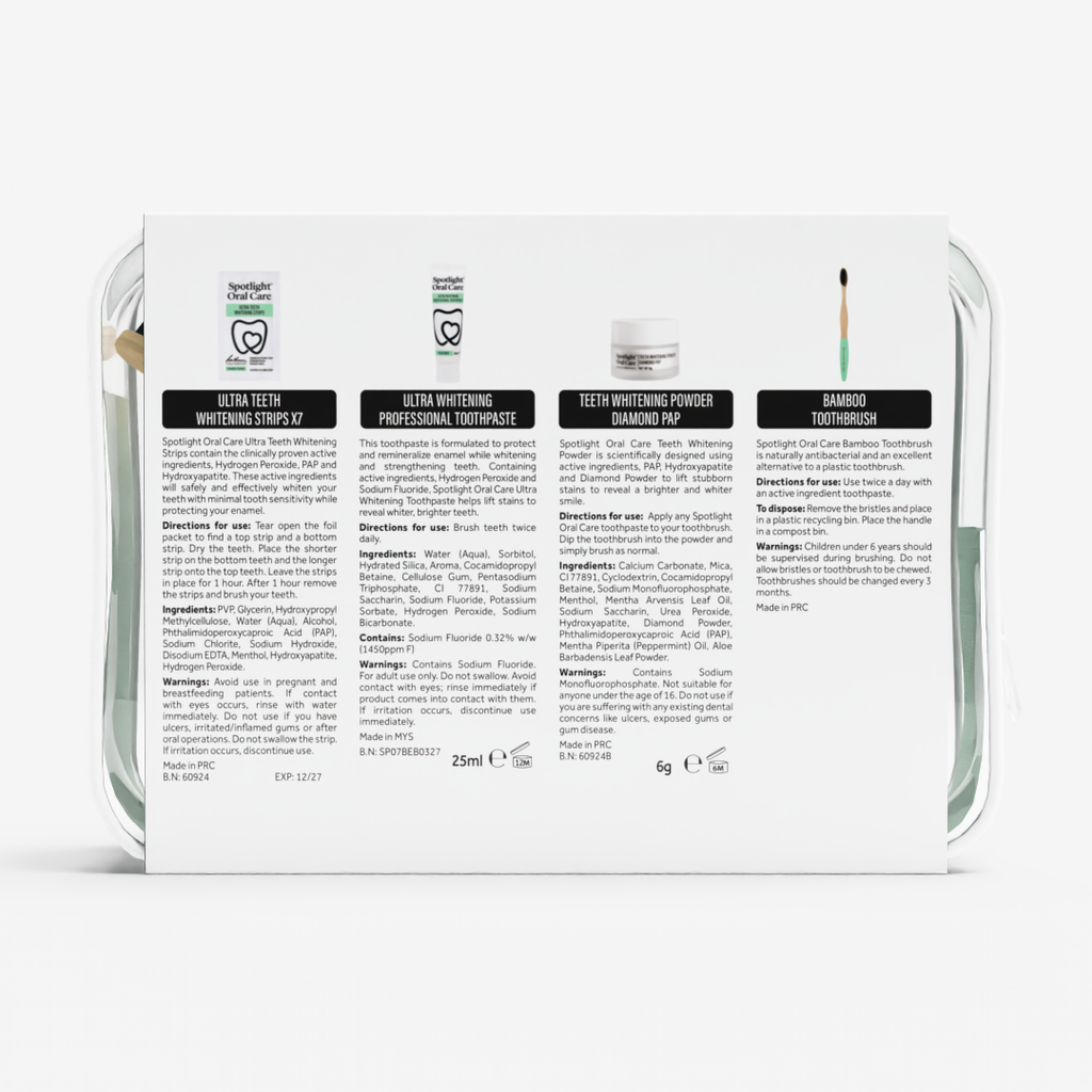 Ultra Whitening Starter Kit – Travel Dental Kit