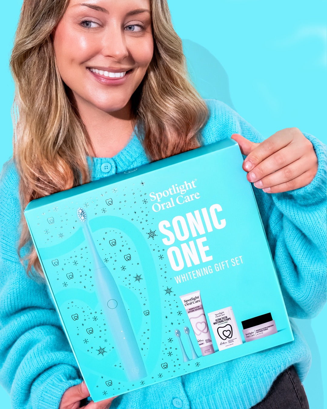 Sonic One Whitening Gift Set - Blue