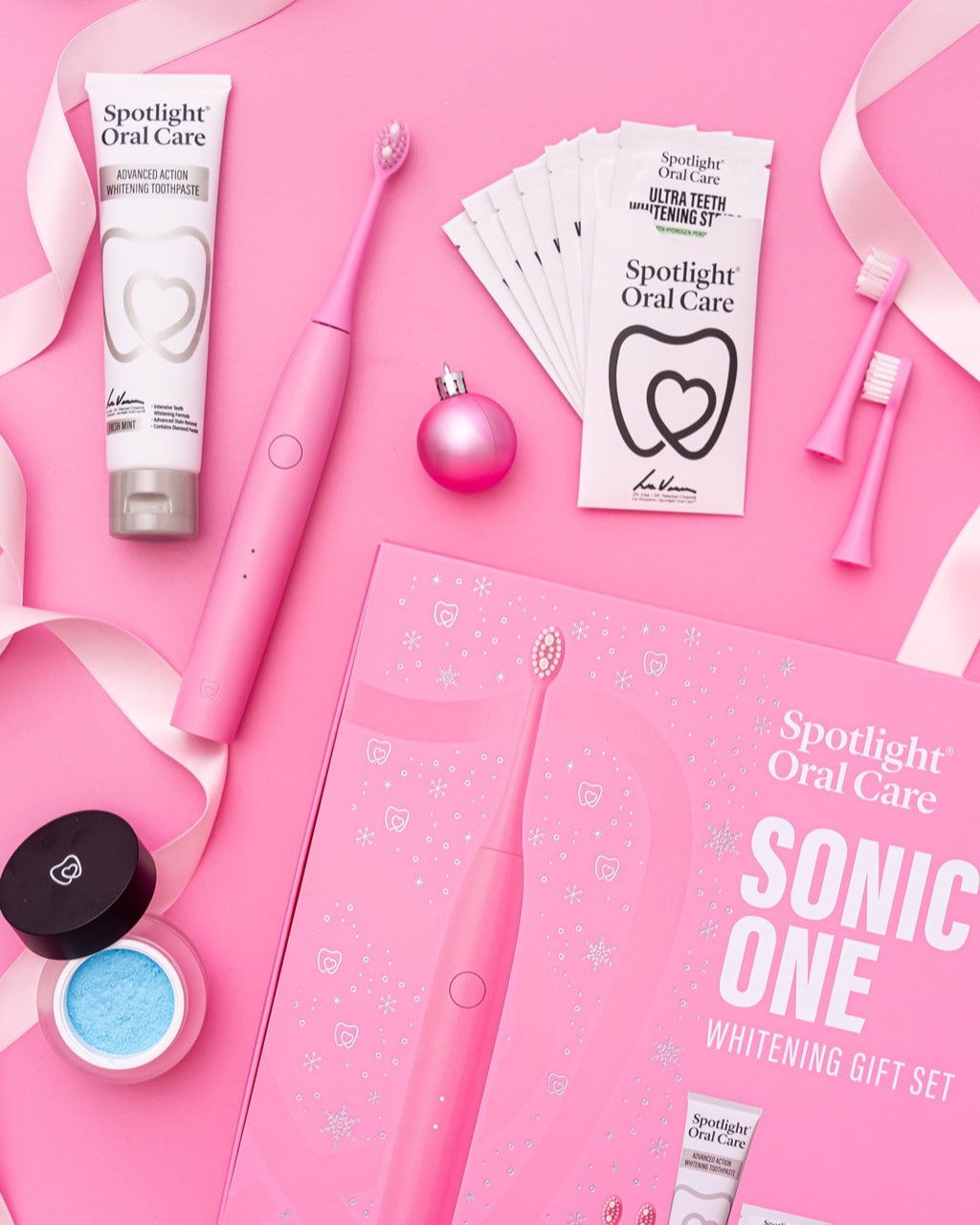 Sonic One Whitening Gift Set - Pink
