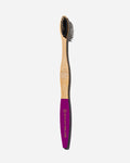 Spotlight Oral Care Bamboo Toothbrush with soft bristles and naturally antibacterial bamboo handle for sustainable oral hygiene​