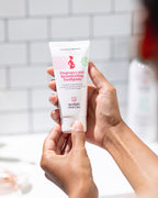 Toxin-free toothpaste designed for expectant mothers, promoting gum health and cavity protection​
