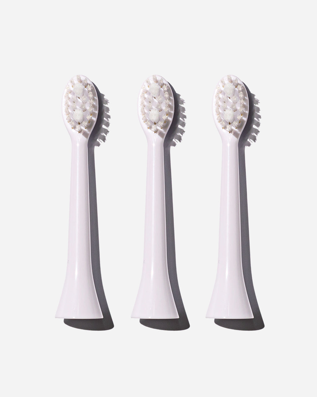 Spotlight Oral Care Sonic Toothbrush Replacement Heads – pack of 3 white brush heads designed for effective plaque removal and gentle gum care​